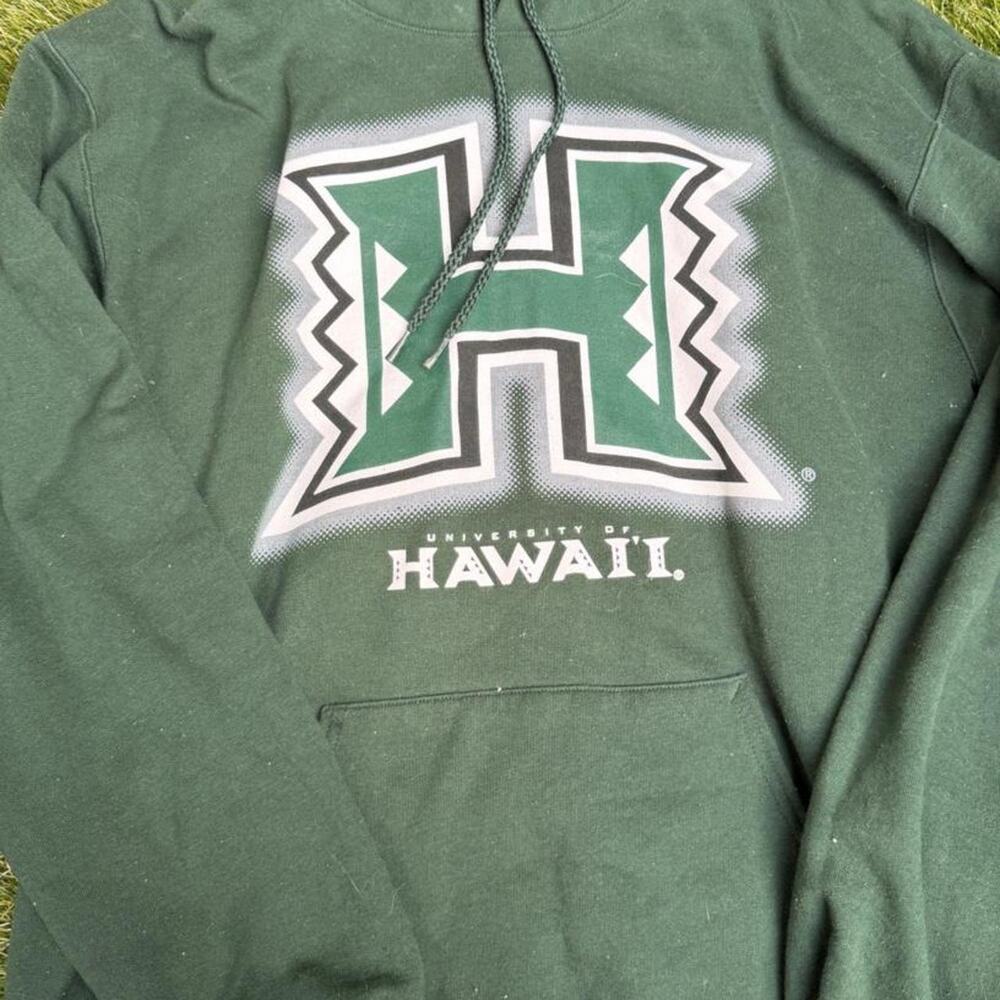 Green university of hawaii hoodie